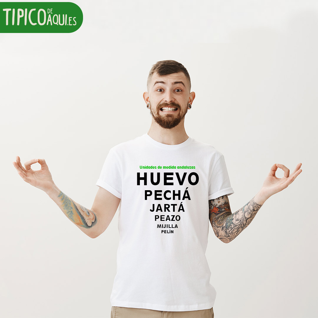 Camiseta "Unidades de medida andaluzas"